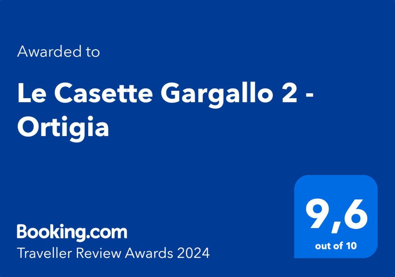 Le Casette Gargallo 2 - Ortigia Syracuse Ngoại thất bức ảnh